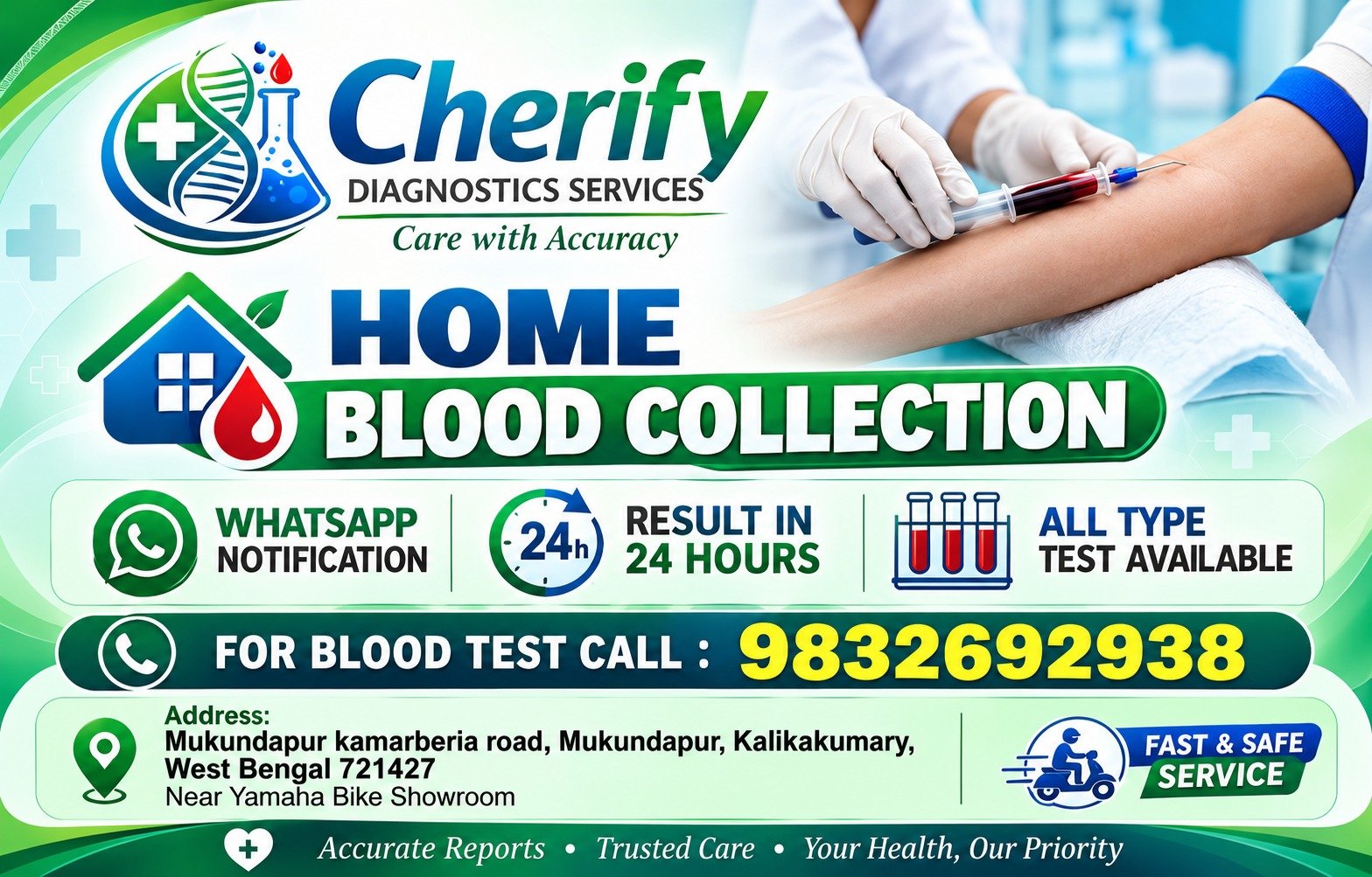 CHERIFY DIAGNOSTICS SERVICES(MUKUNDAPUR)