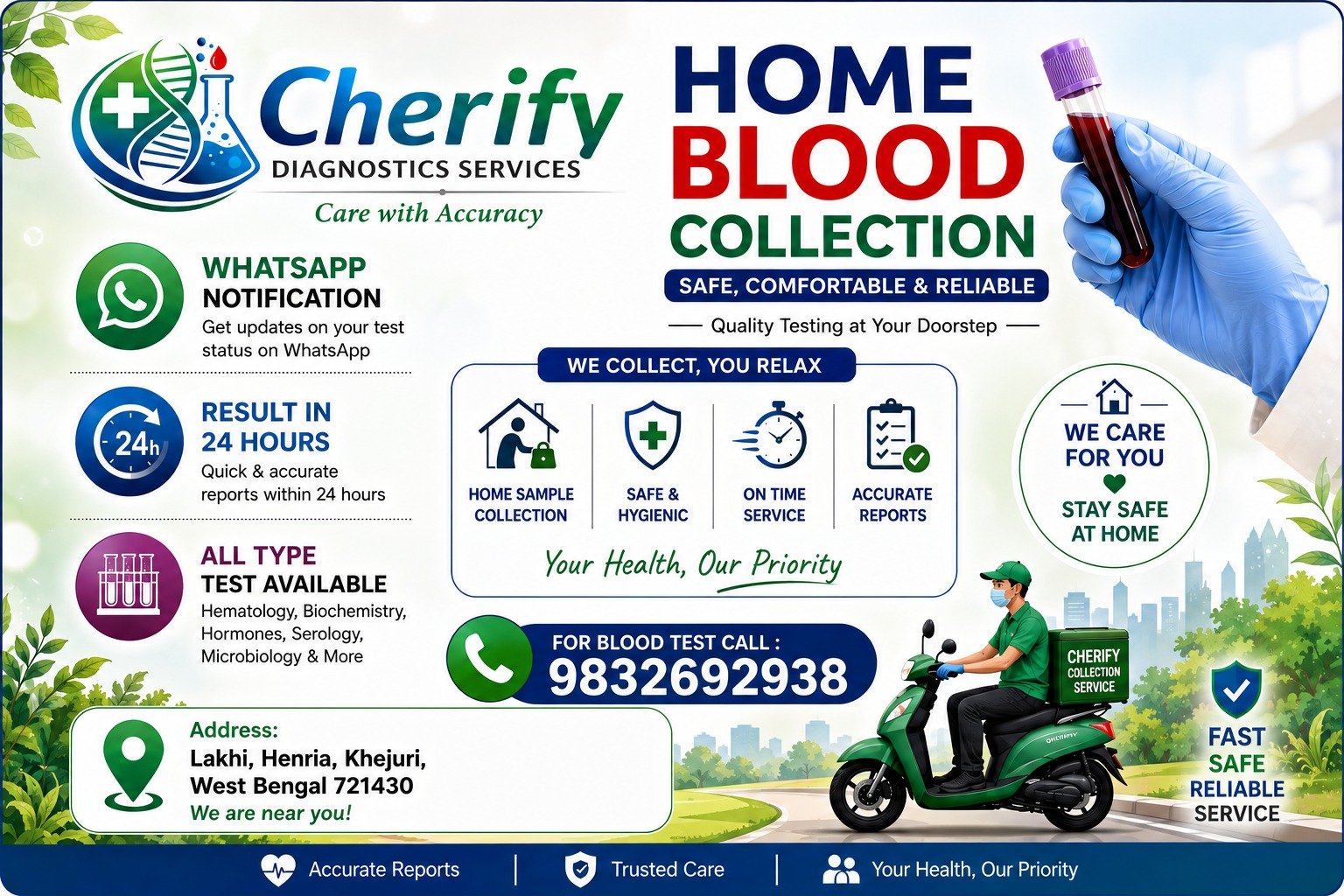 CHERIFY DIAGNOSTICS SERVICES(HERIA)